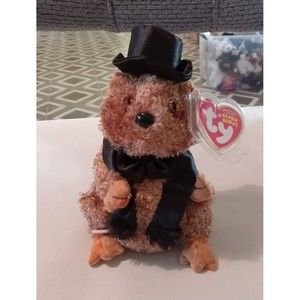 Ty Beanie Babies Punxsutawne Phil The Groundhog 2007